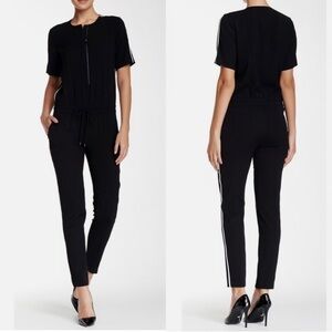 Vince  Jumpsuit In Black and white size 0